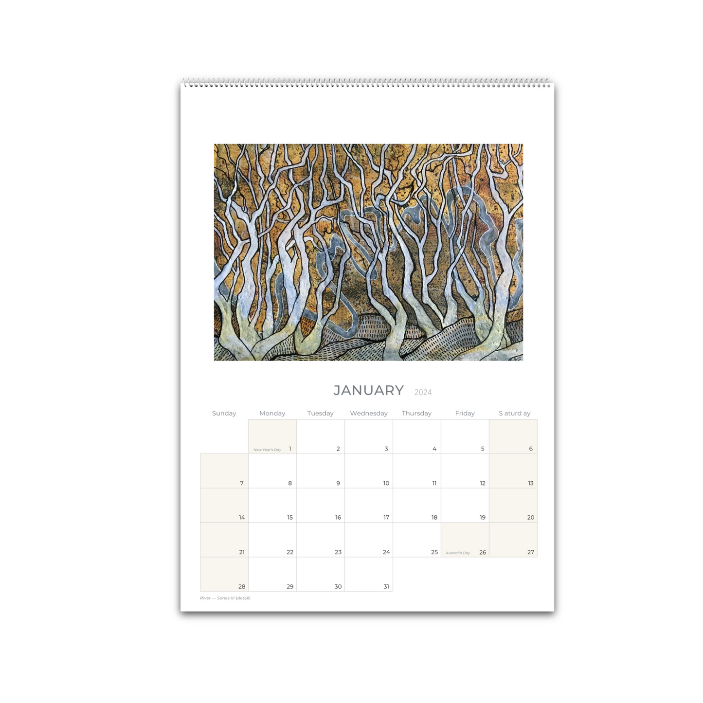 Joan Mullarvey Art 2024 Calendar